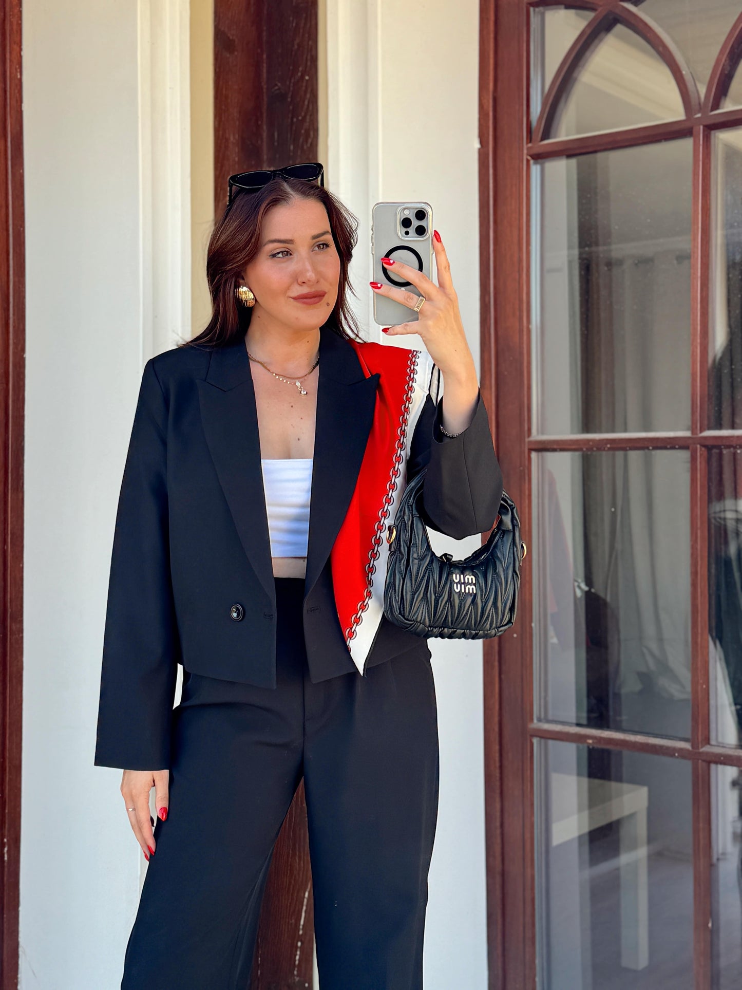 Lina Premium Ceket Pantolon takım Siyah