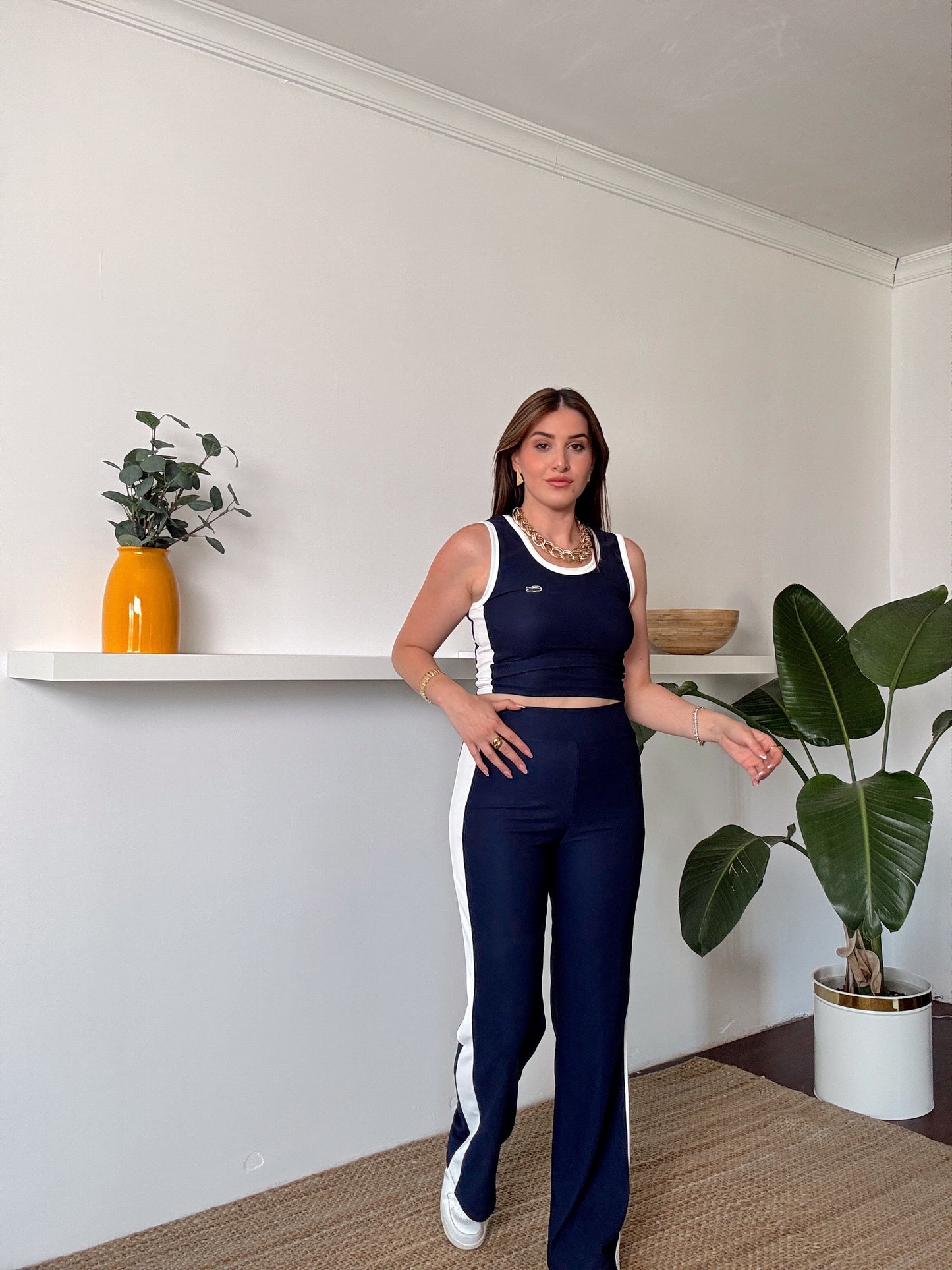Mimossa İkili fitilli takım LACİVERT
