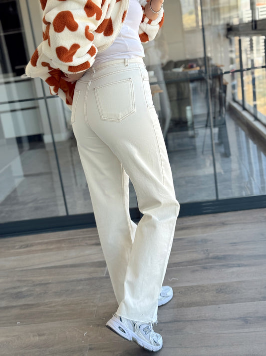 Tiftik Gabardin Pantolon Bej