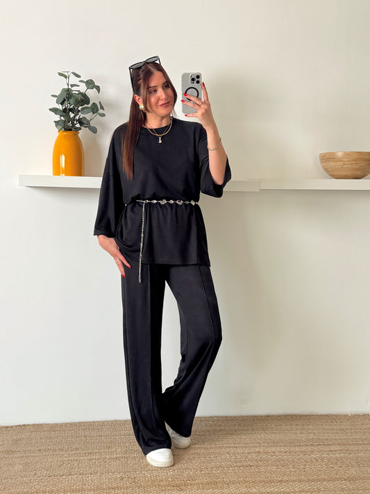 Pike Salaş Takım Siyah