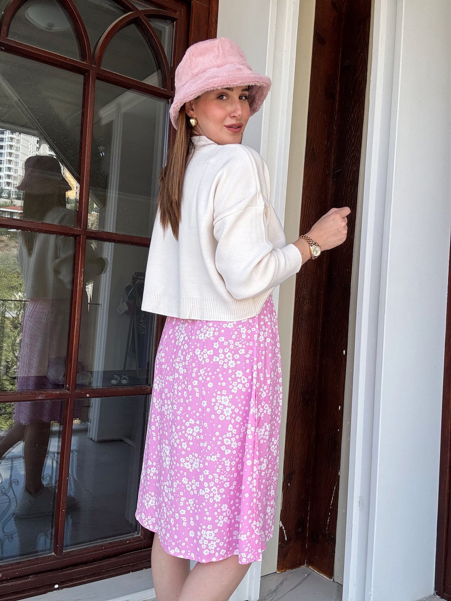 Basic Crop Kazak - BEJ