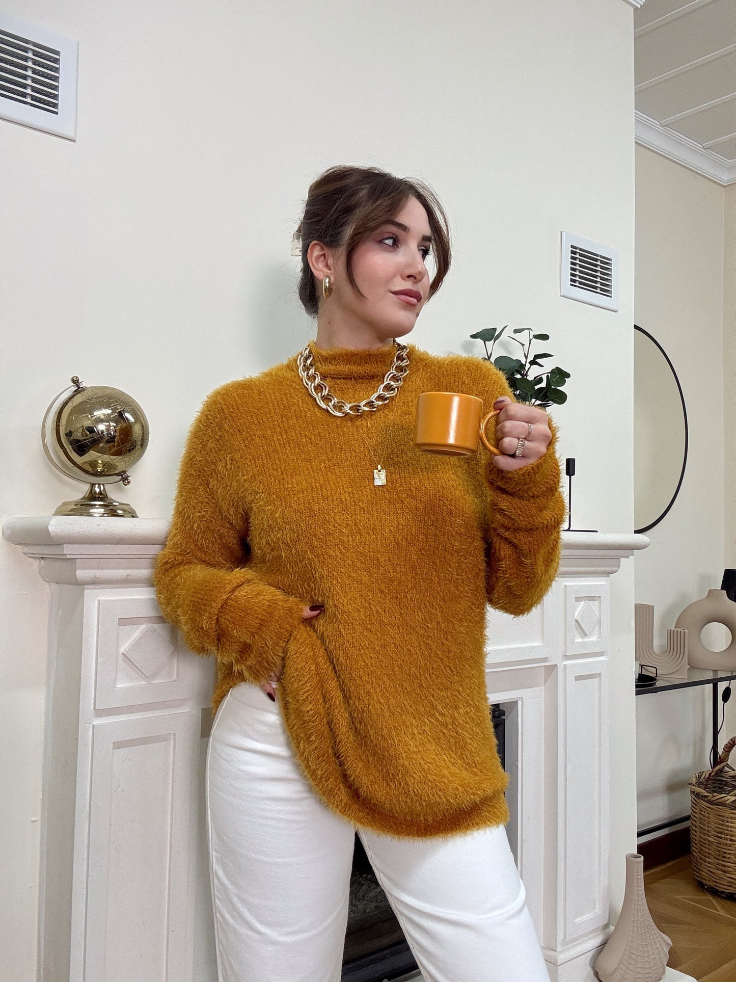 Yün Sakal Yarım Balıkçı Kazak HARDAL