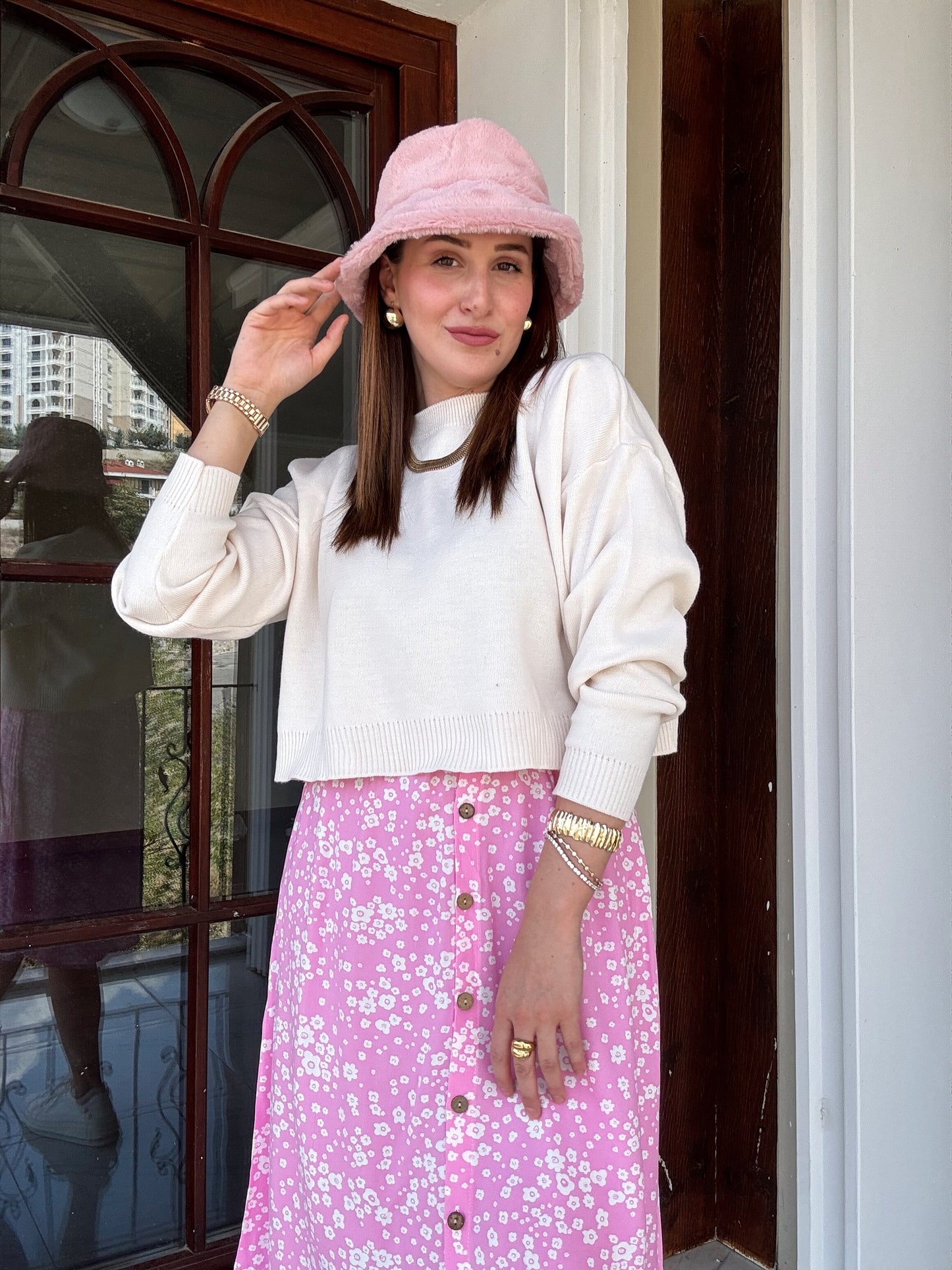 Basic Crop Kazak - BEJ