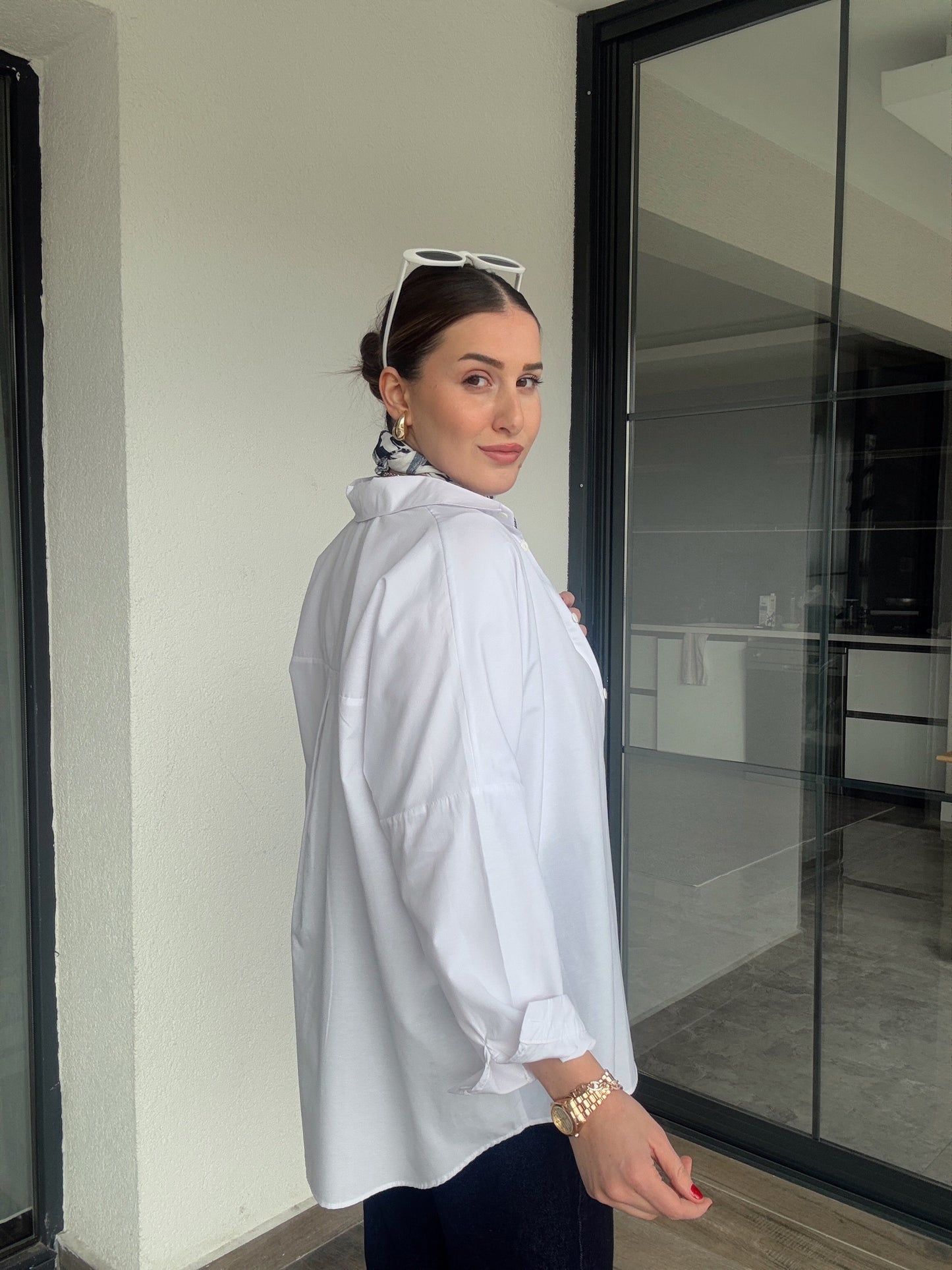 Armila Poplin Gömlek - BEYAZ