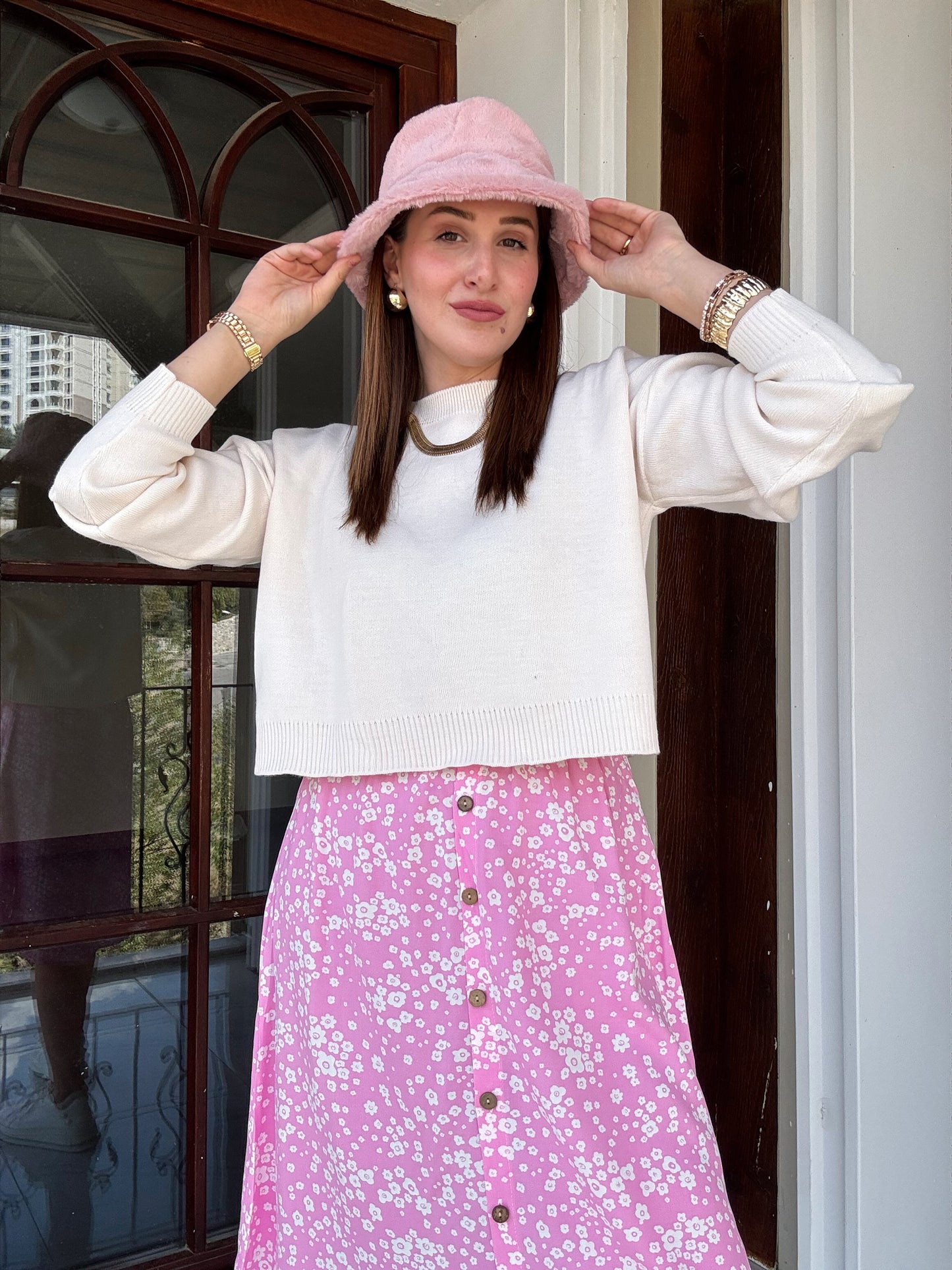 Basic Crop Kazak - BEJ