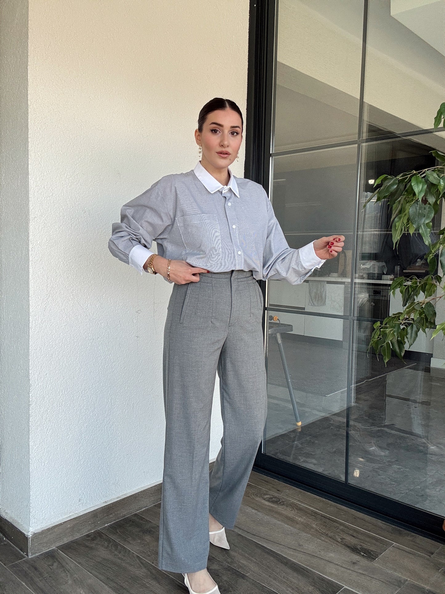 Linda Pantolon - GRİ