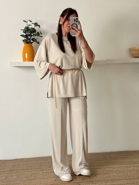 Pike Salaş Takım Bej