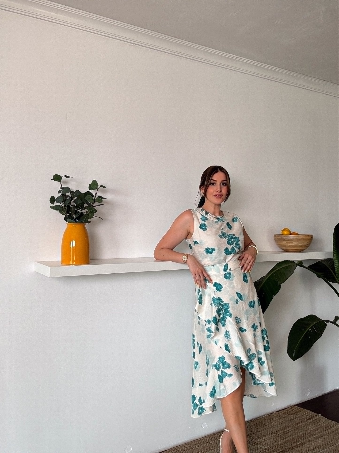 Marje fırfır detaylı takım MİNT