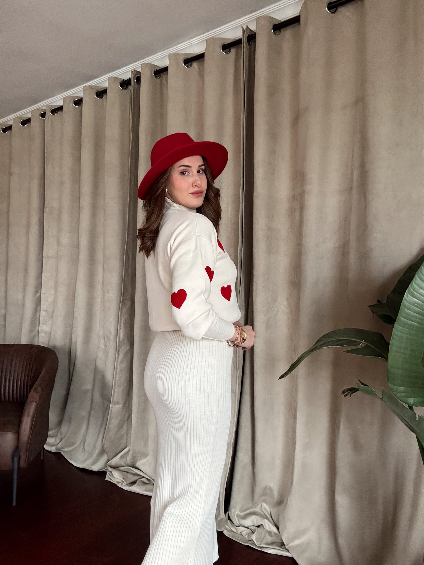 Kalpli 2 Parça Jileli Takım LATTE