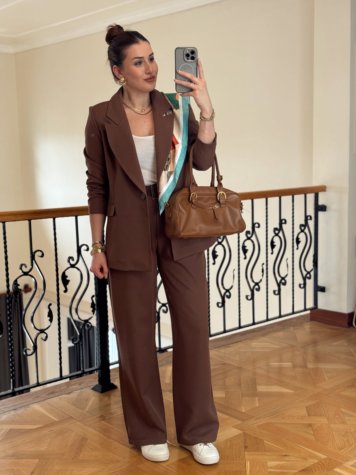 Georgia Takım-KAHVERENGİ