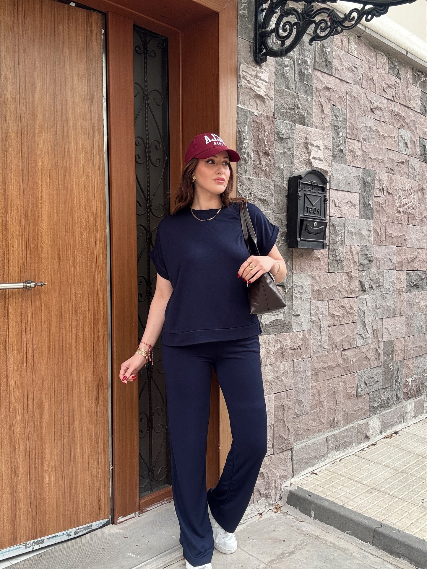 Modal kumaş ikili takım LACİVERT