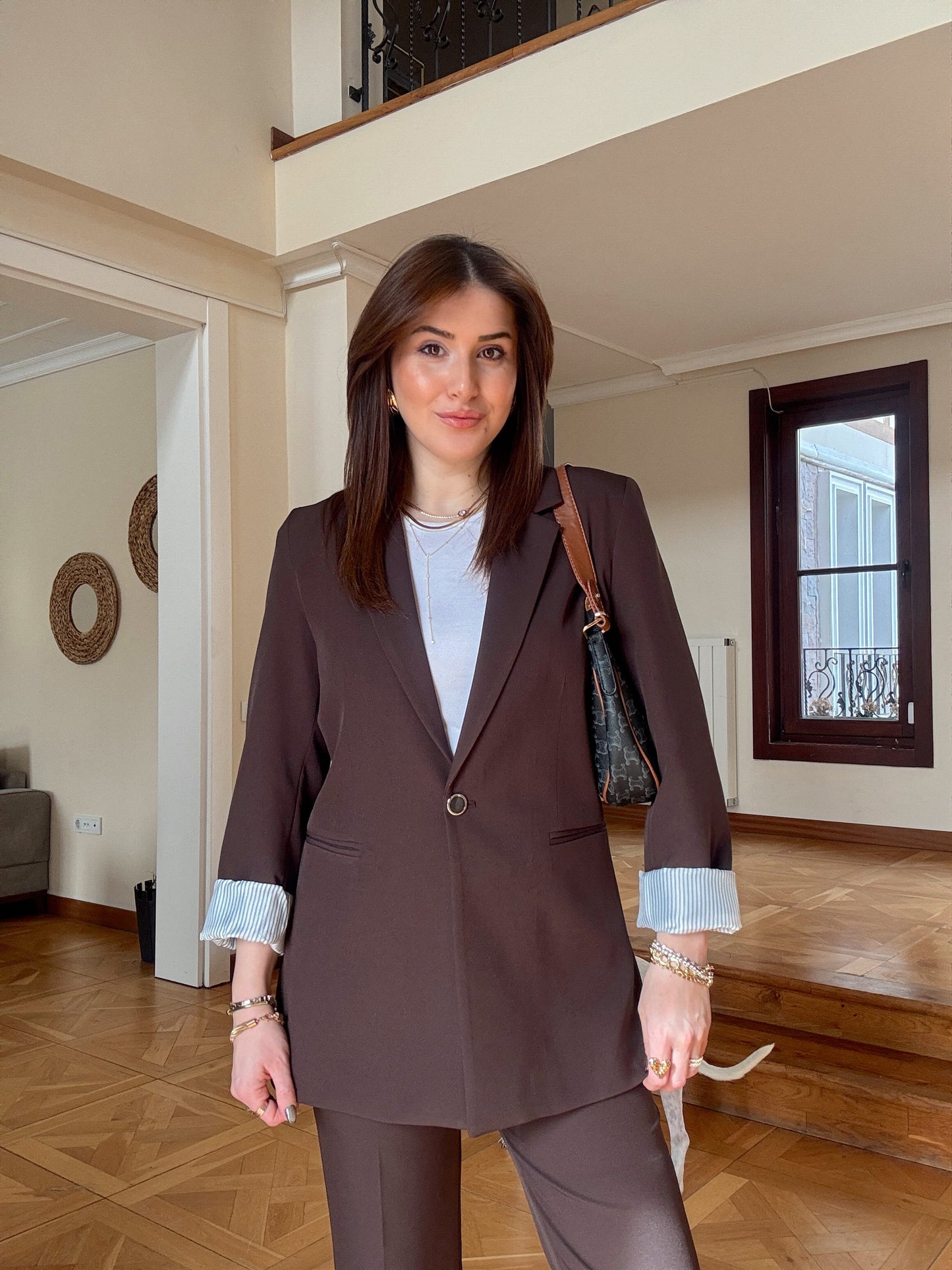 JENNA Ceket-KAHVERENGİ