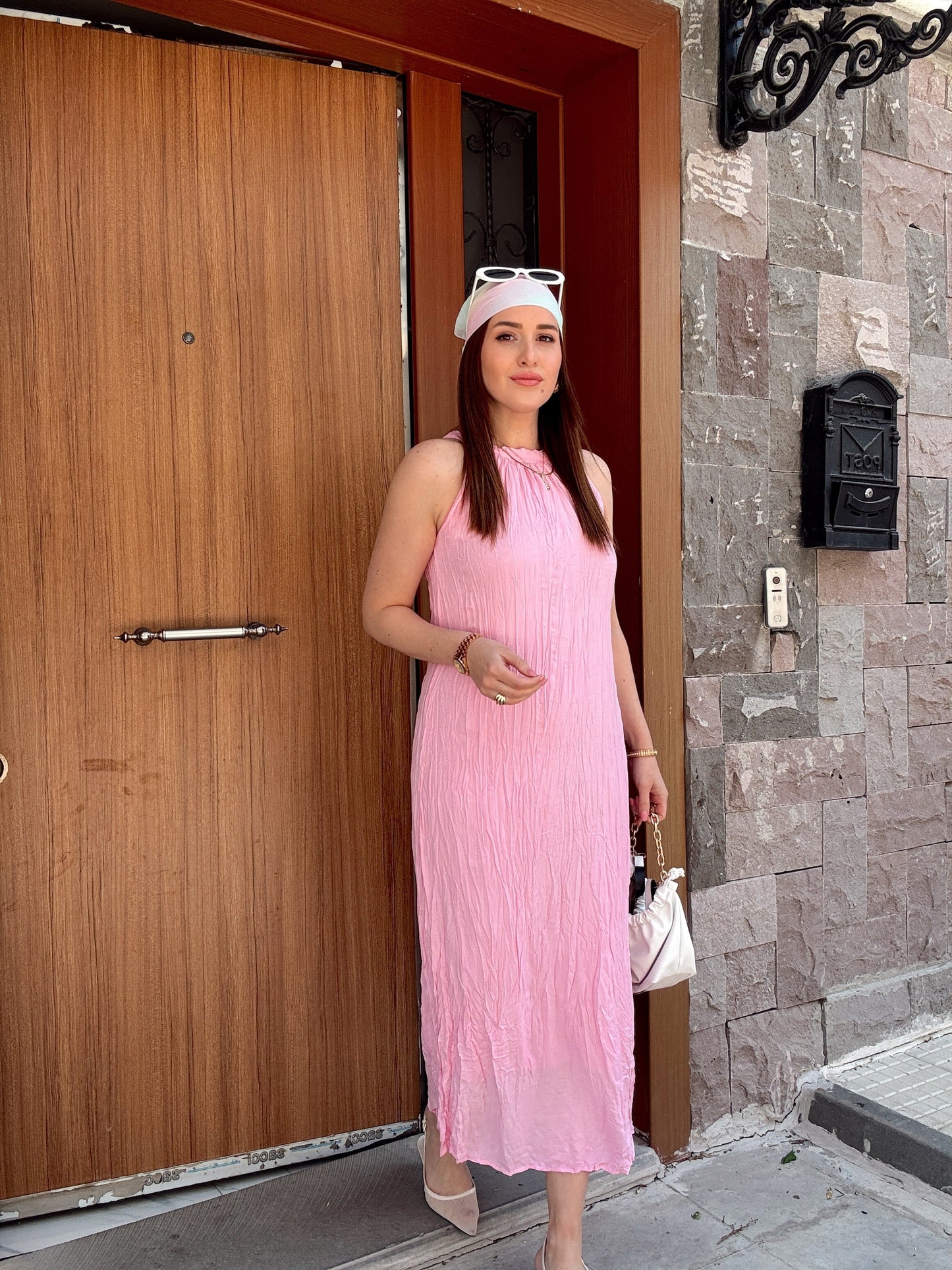 KrinKıl Elbise Pembe