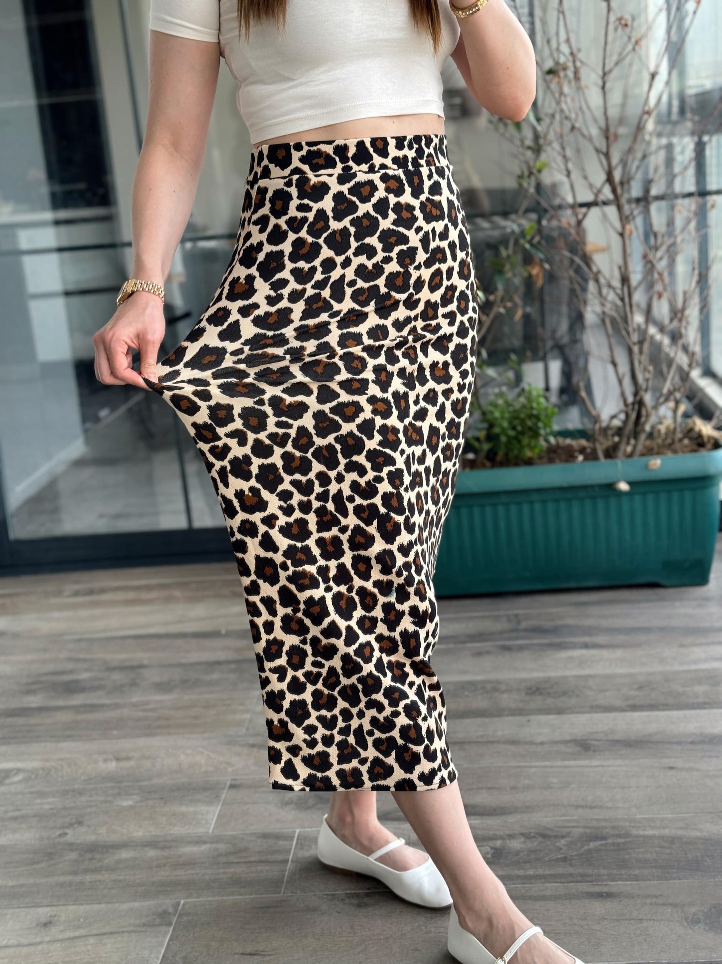 Leopar Desen Kalem Etek - LEOPAR