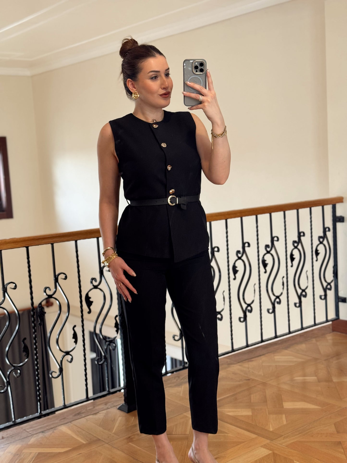 STELLA Pantolon-SİYAH