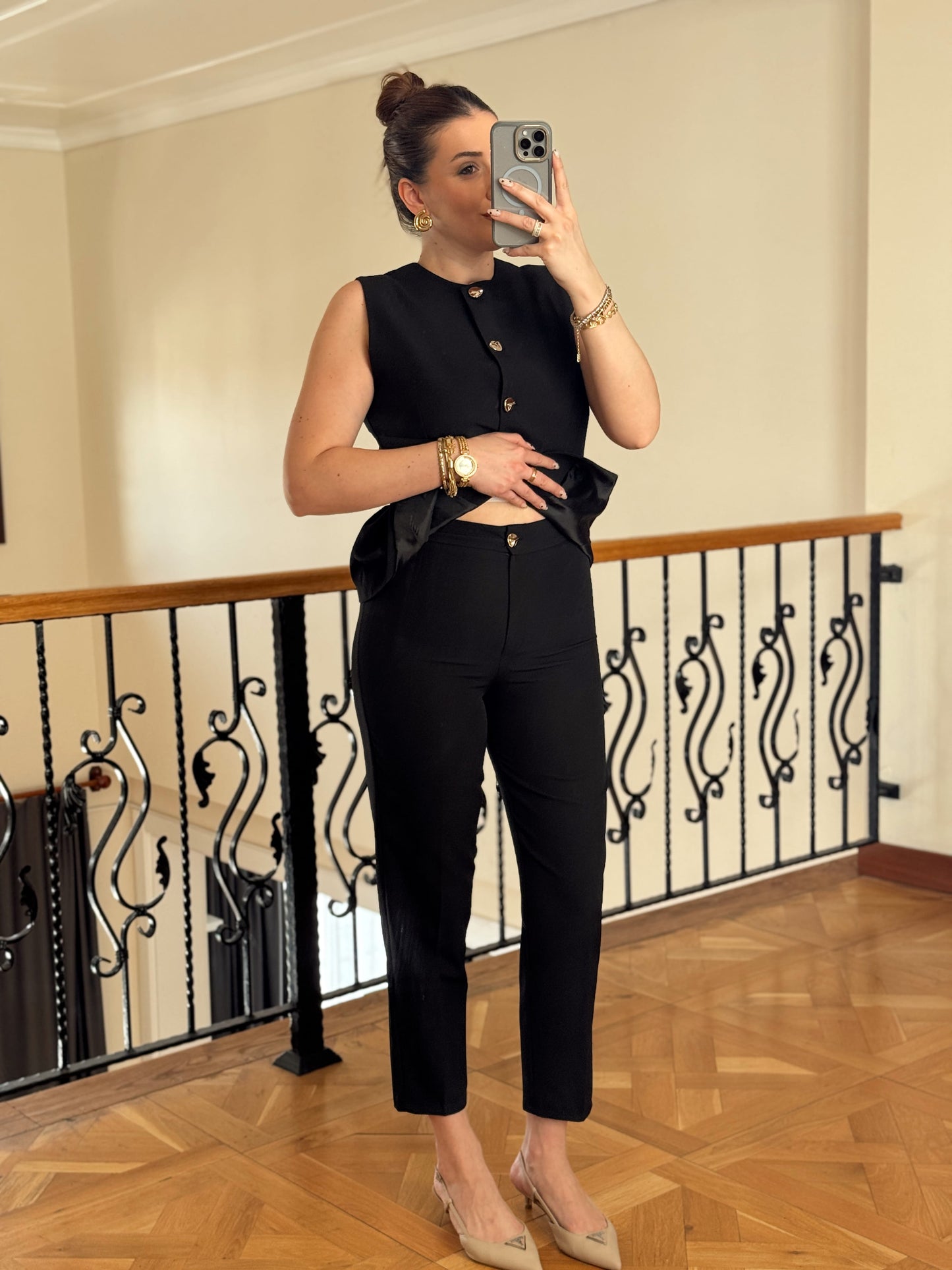 STELLA Pantolon-SİYAH