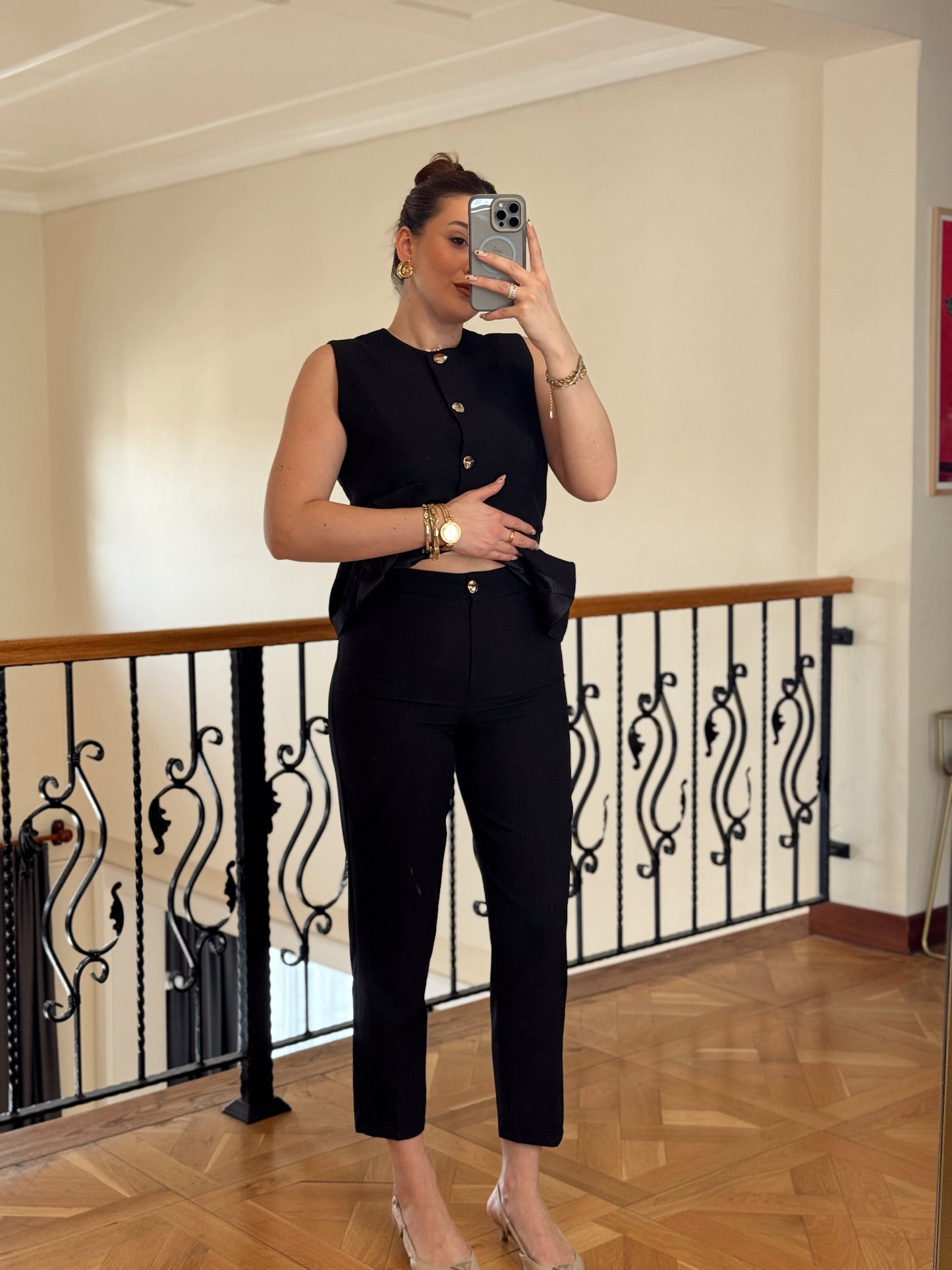 STELLA Pantolon-SİYAH