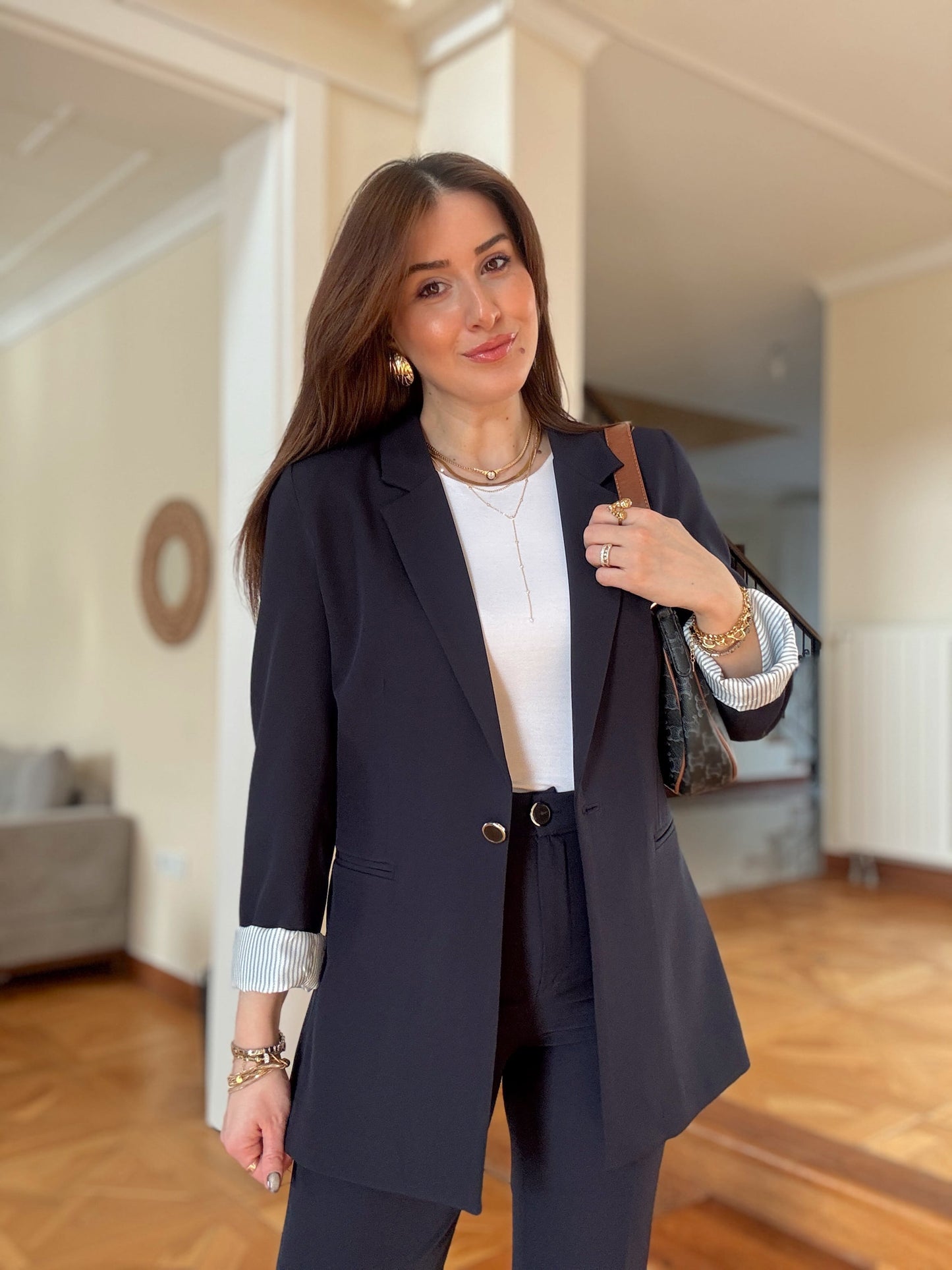 JENNA Ceket-LACİVERT