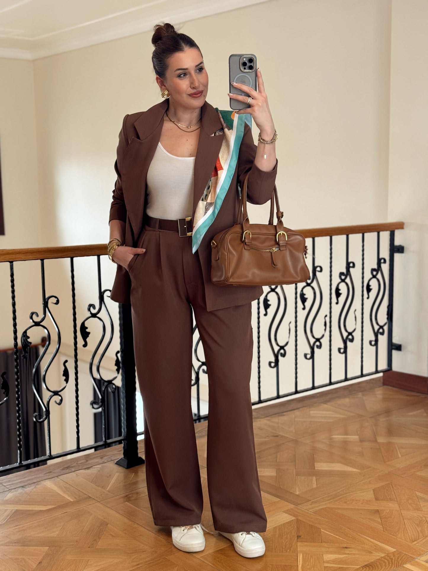 Georgia Takım-KAHVERENGİ