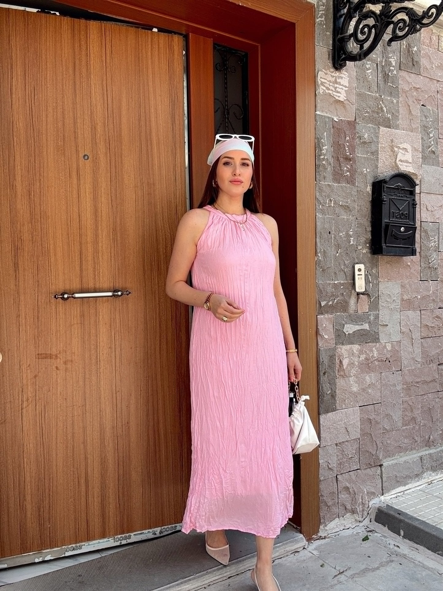KrinKıl Elbise Pembe