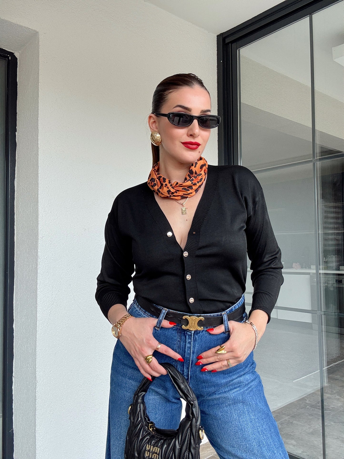 Premium Basic Hırka Siyah