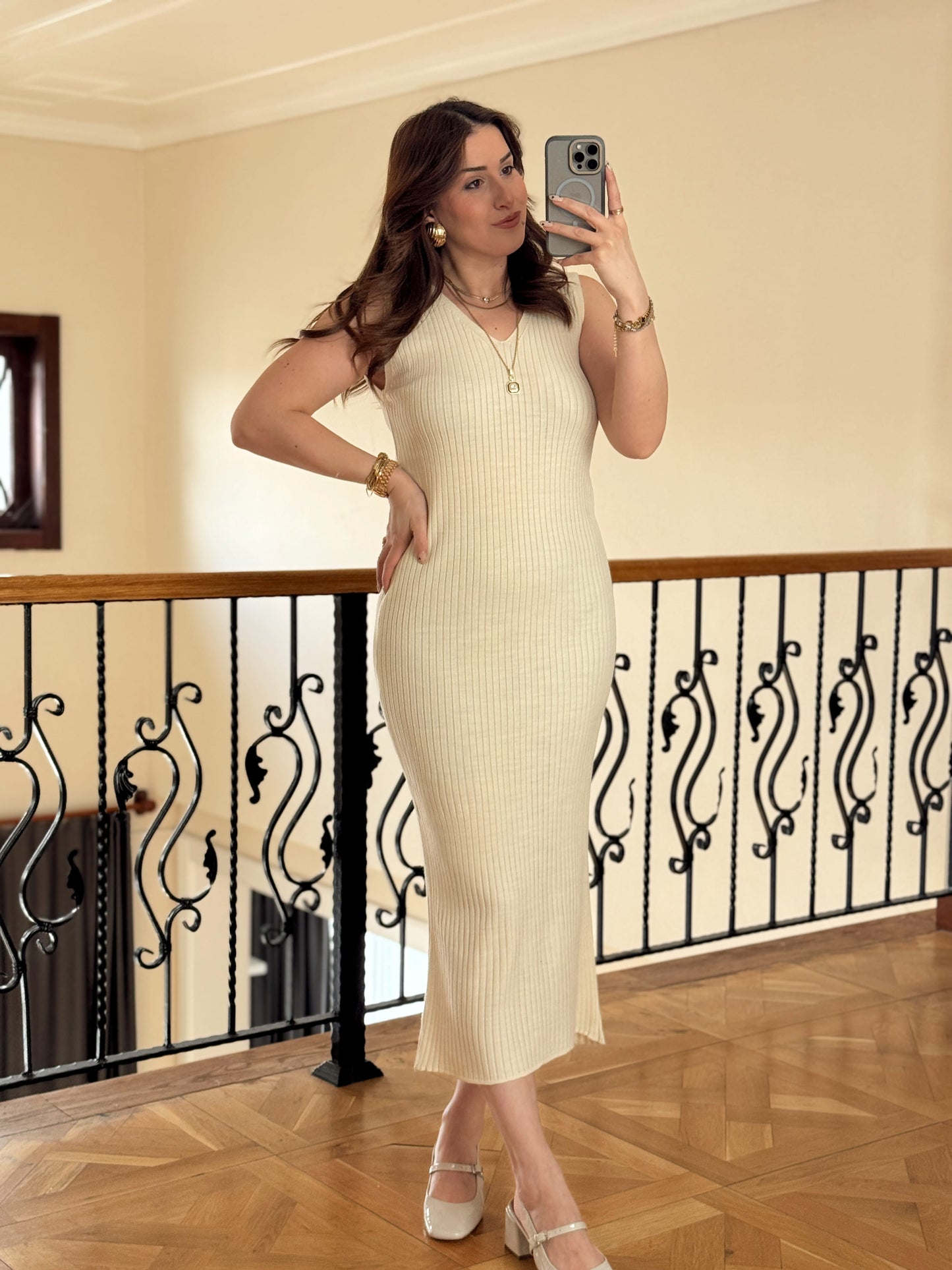 İki parça düz jileli takım-LATTE