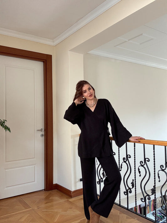 Loren bağlamalı ikili takım-SİYAH