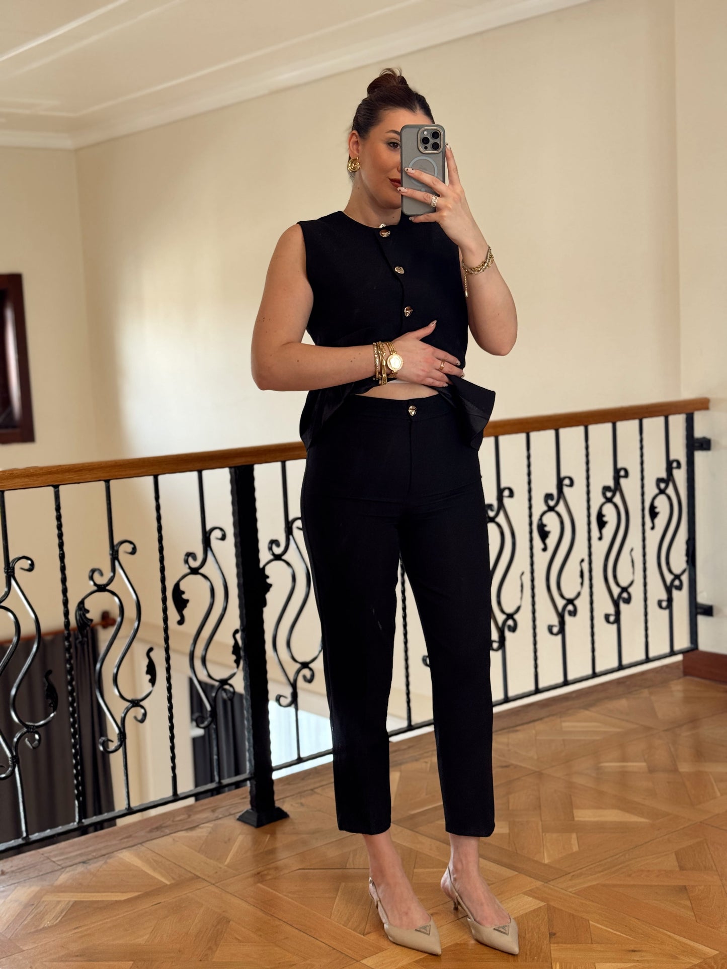 STELLA Pantolon-SİYAH