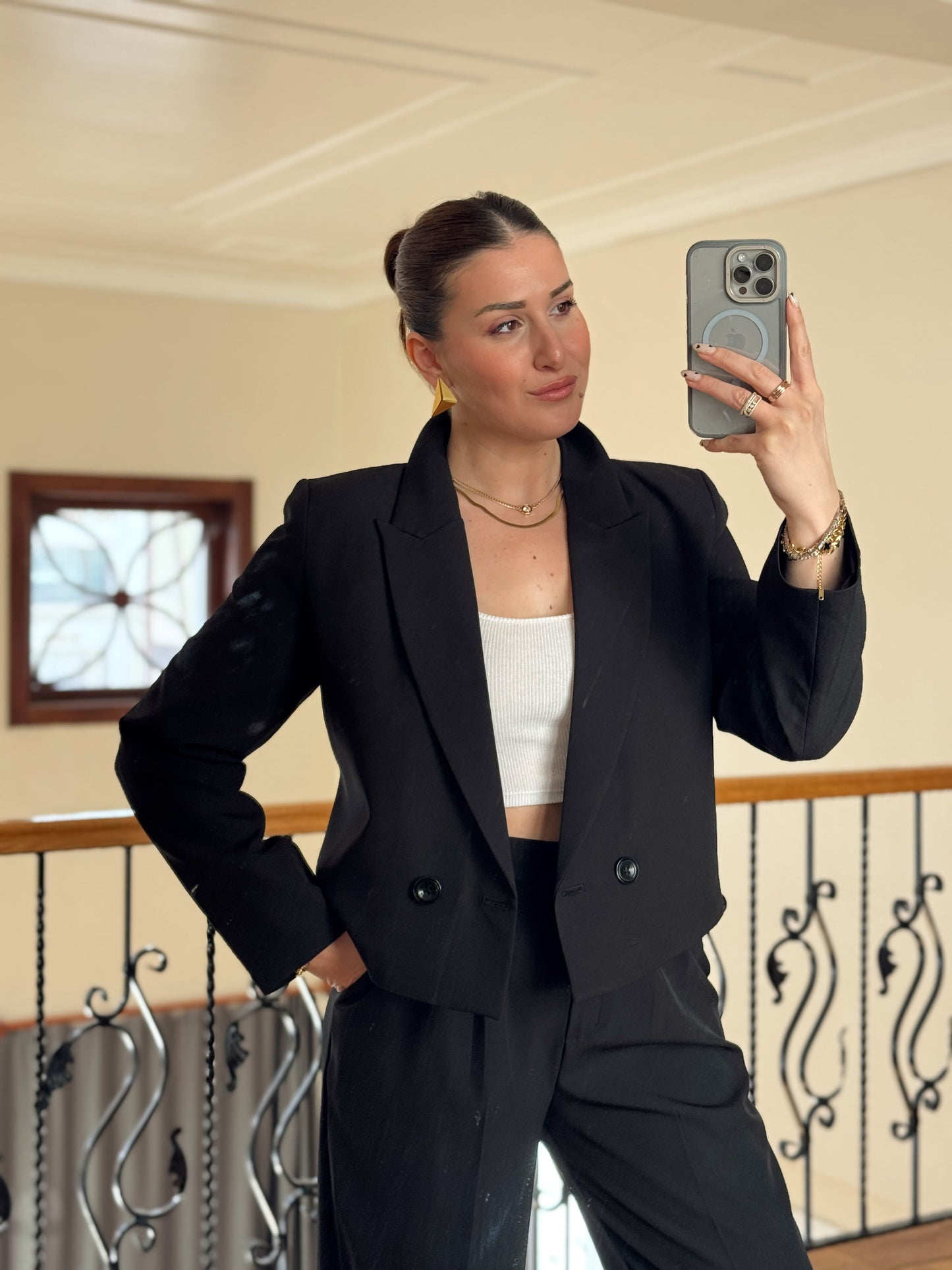 Linda Premium Ceket-SİYAH