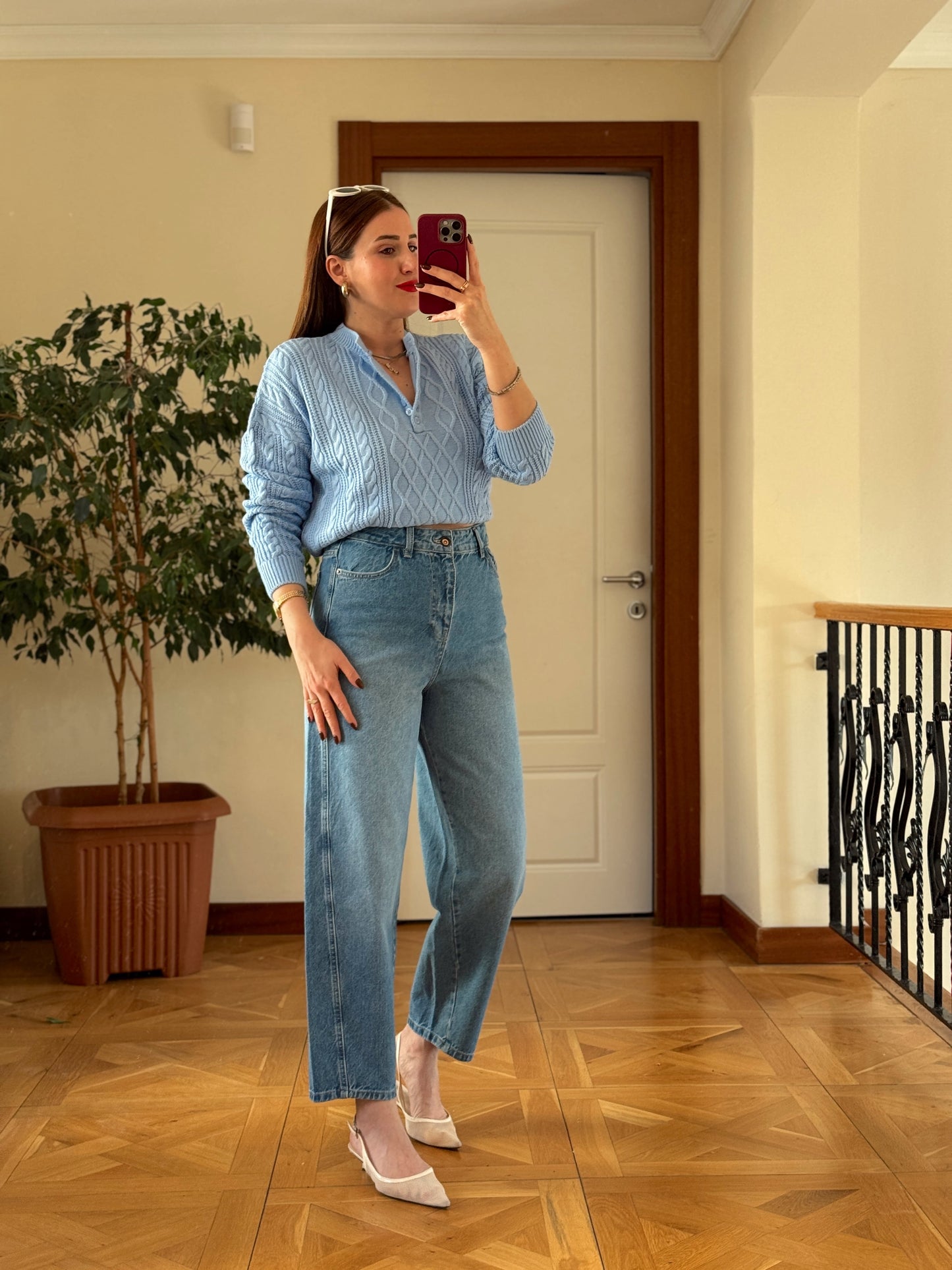 TOKYO KOT PANTOLON-AÇIK MAVİ