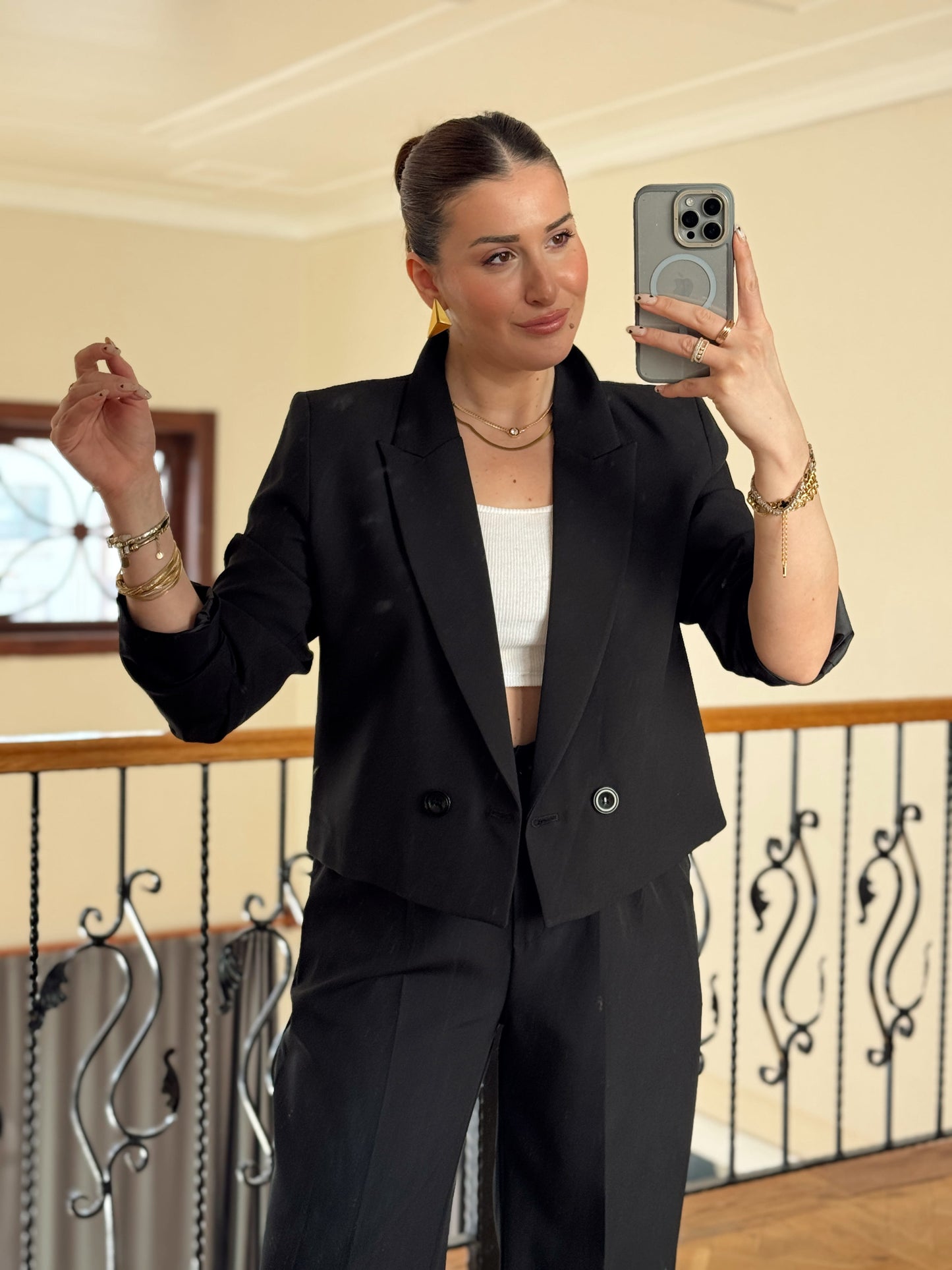 Linda Premium Ceket-SİYAH