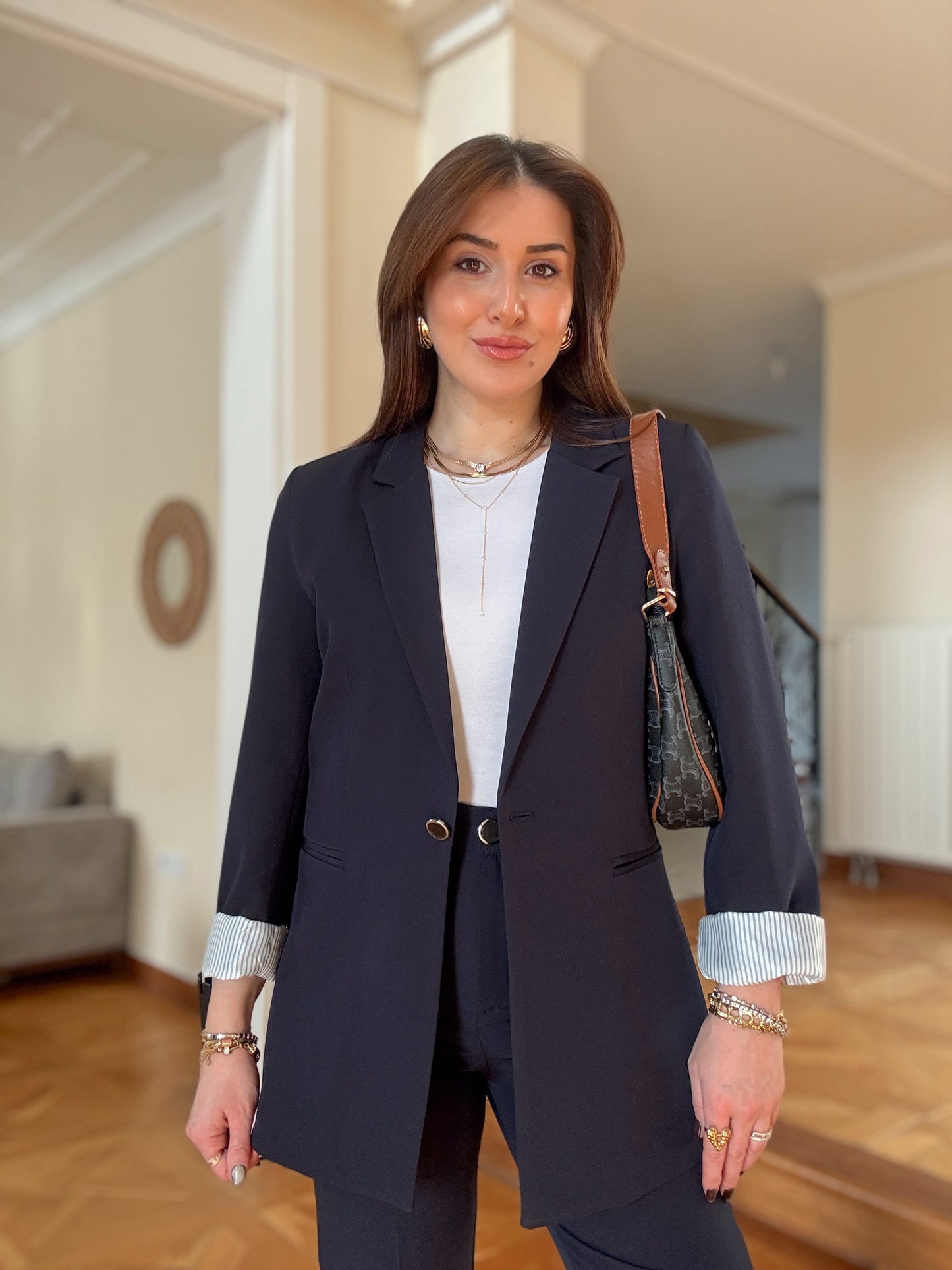 JENNA Ceket-LACİVERT