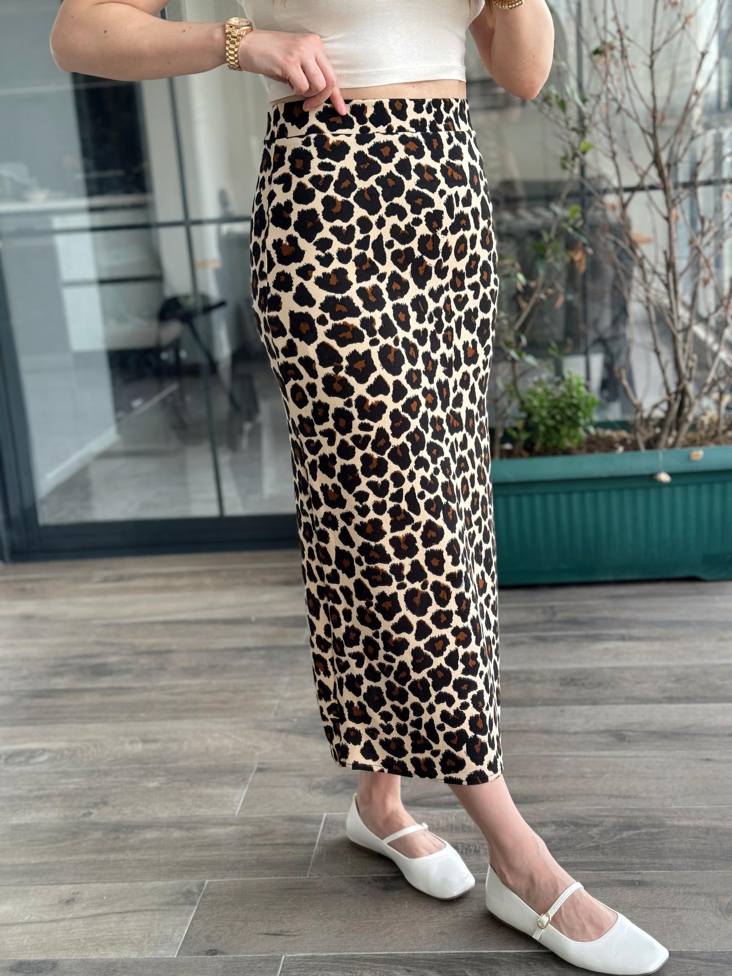 Leopar Desen Kalem Etek - LEOPAR