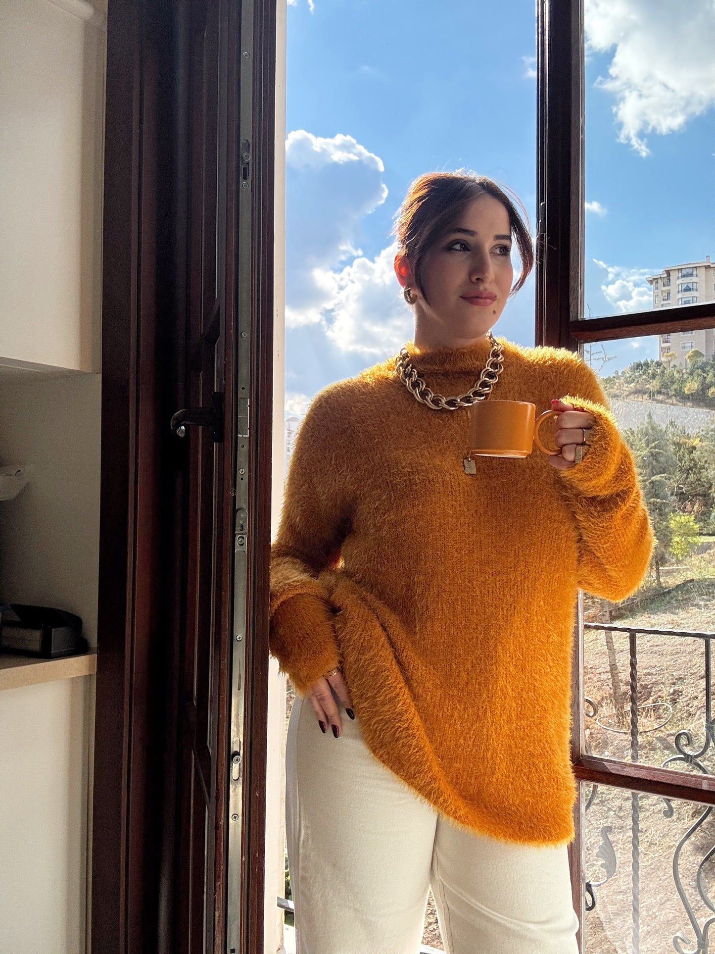 Yün Sakal Yarım Balıkçı Kazak HARDAL