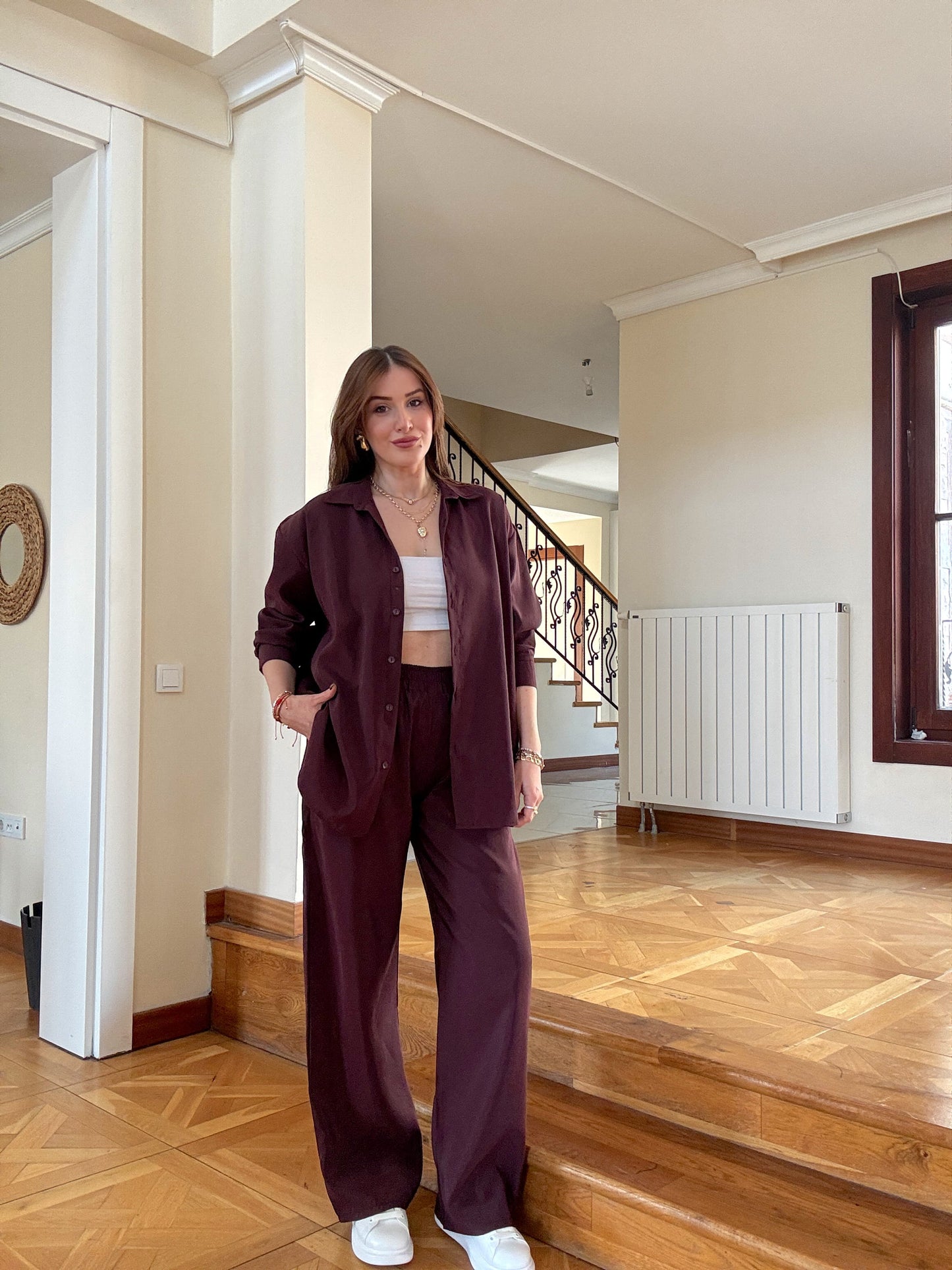 Parlak ikili takım Mürdüm