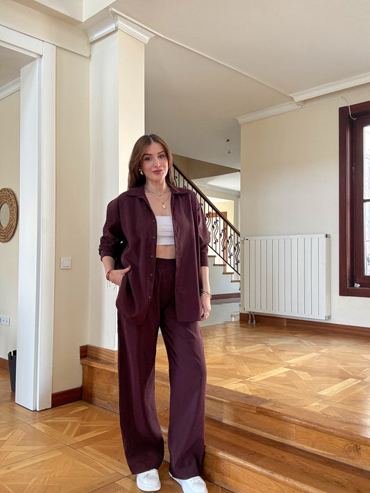 Parlak ikili takım Mürdüm