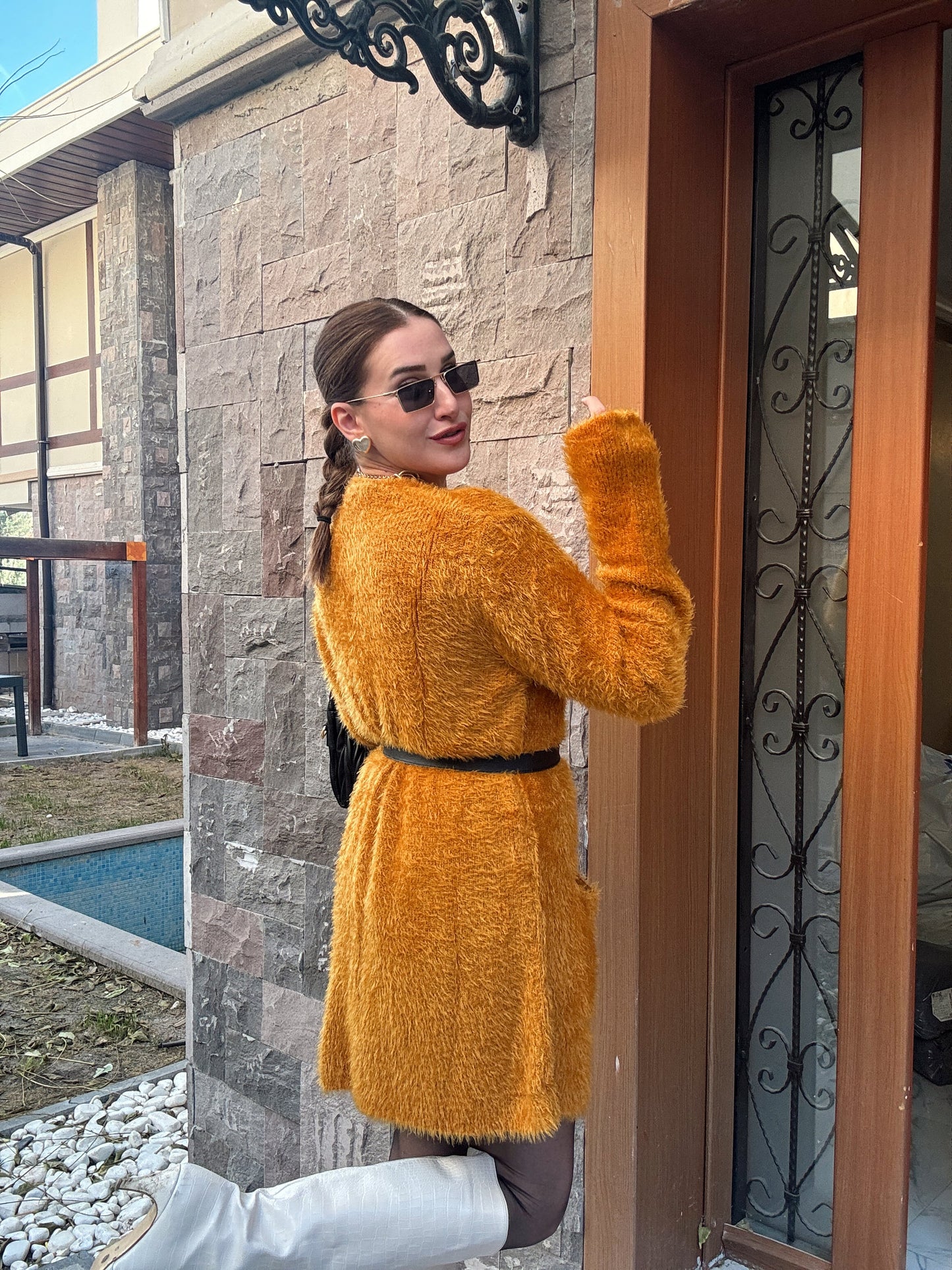 Sakallı Cepli Basic Ceket - HARDAL