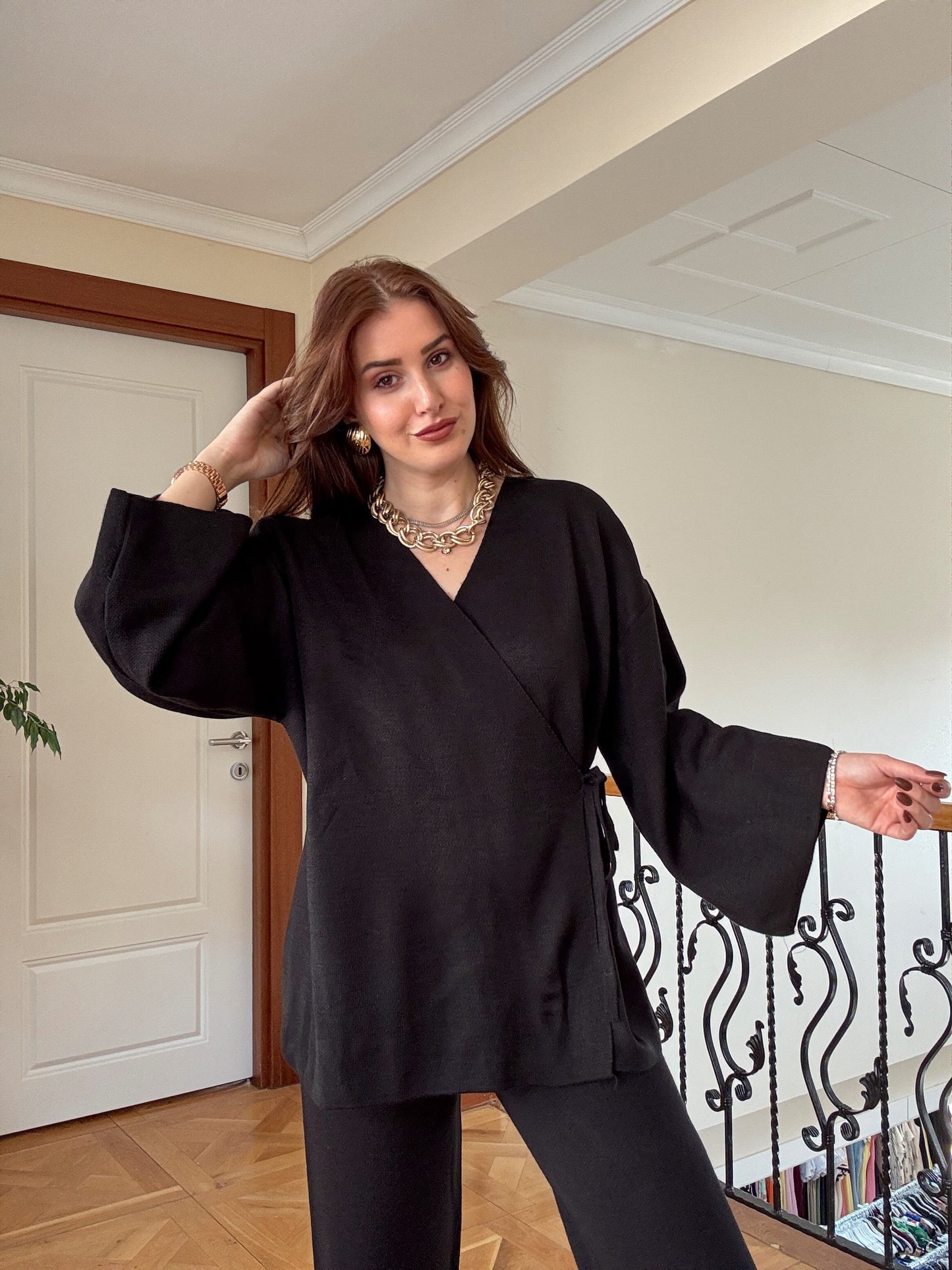 Loren bağlamalı ikili takım-SİYAH