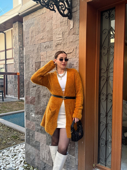 Sakallı Cepli Basic Ceket - HARDAL