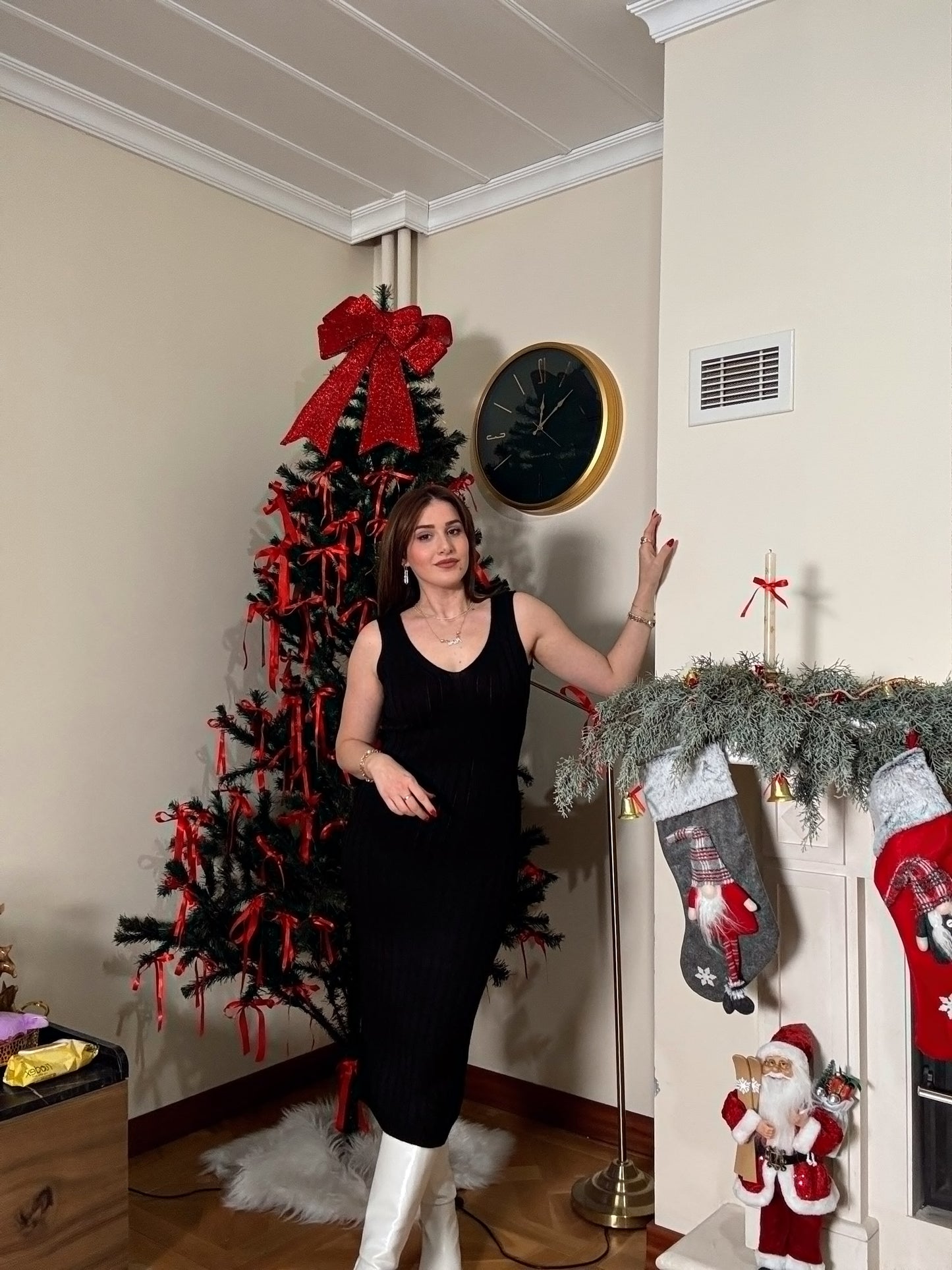 Balıkçı Saç Örgü Jileli Takım-SİYAH