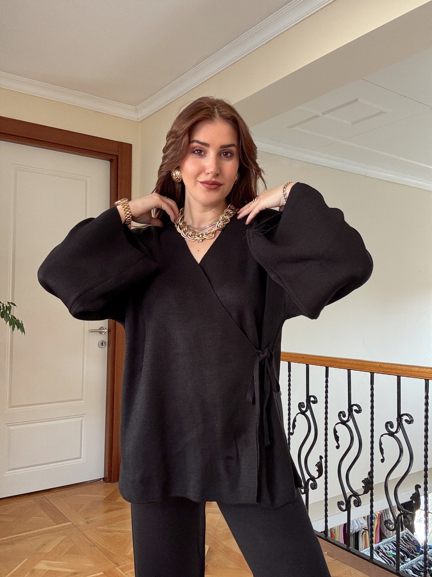 Loren bağlamalı ikili takım-SİYAH