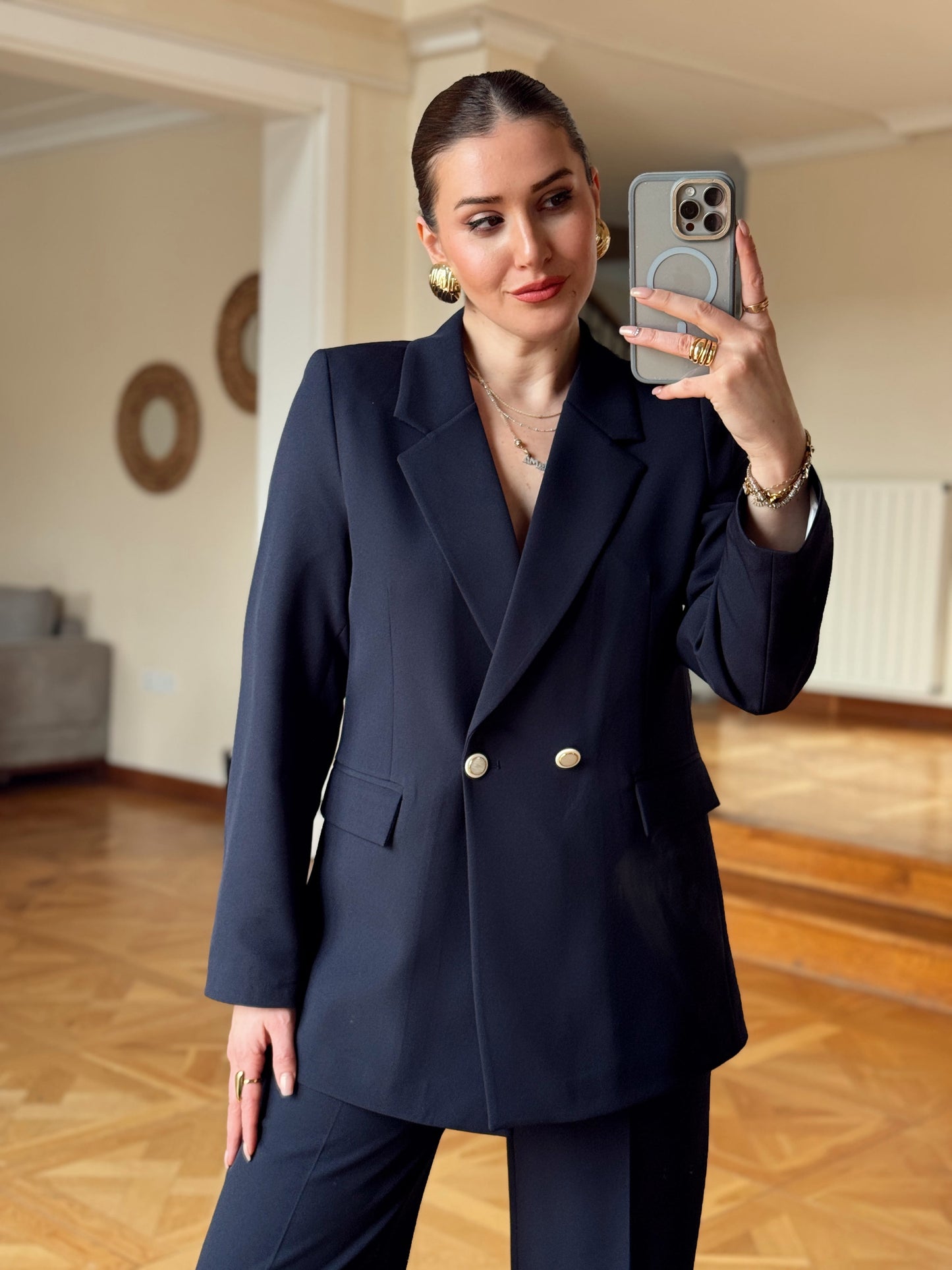 Valerie takım-LACİVERT