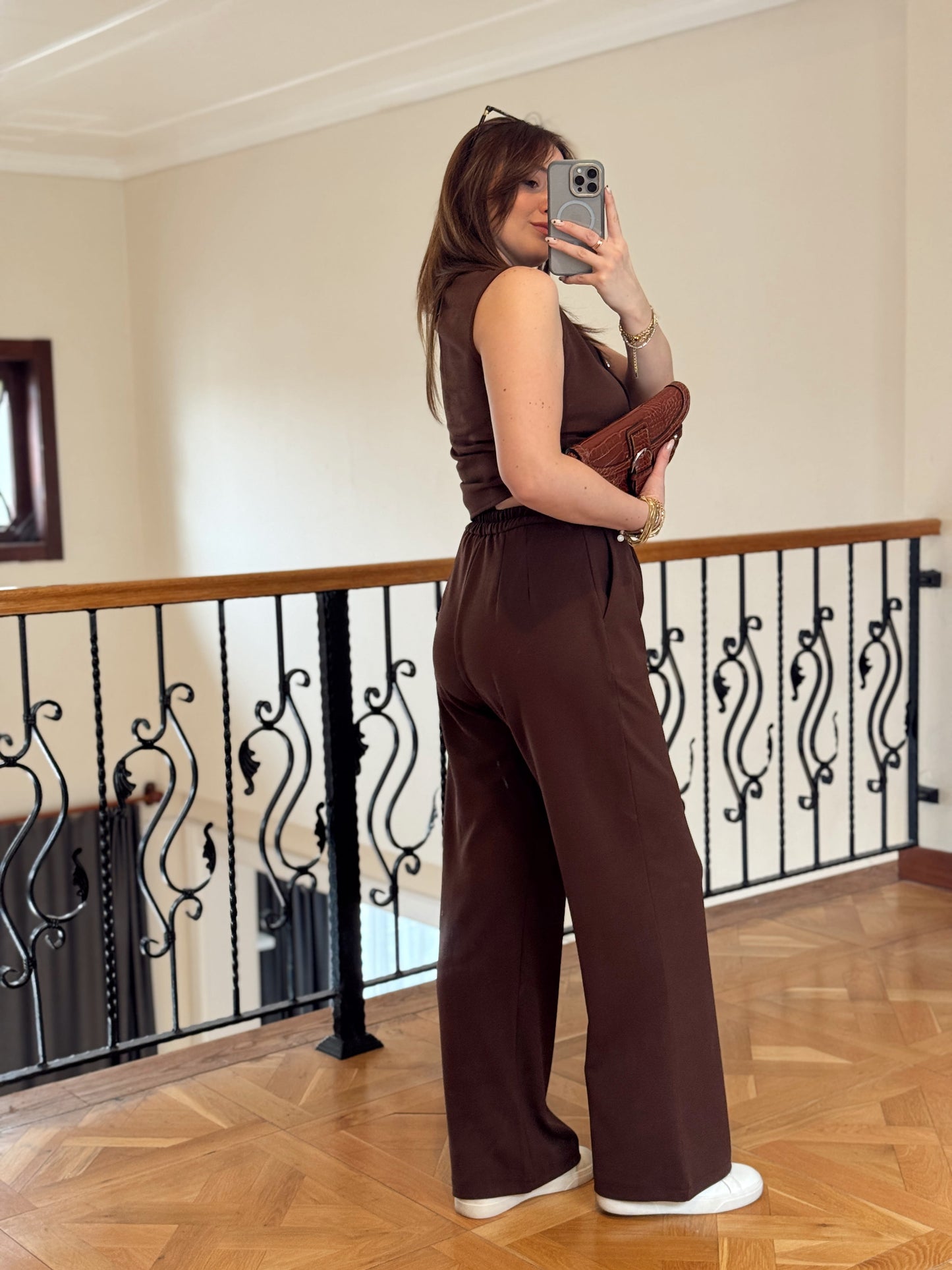 Venedik Takım-KAHVERENGİ