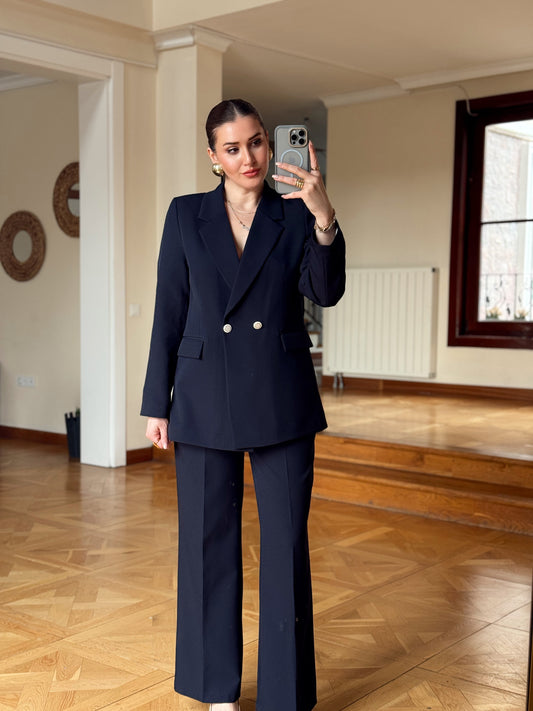 Valerie takım-LACİVERT