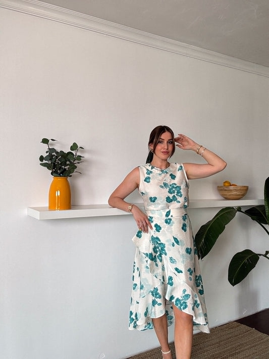 Marje fırfır detaylı takım MİNT