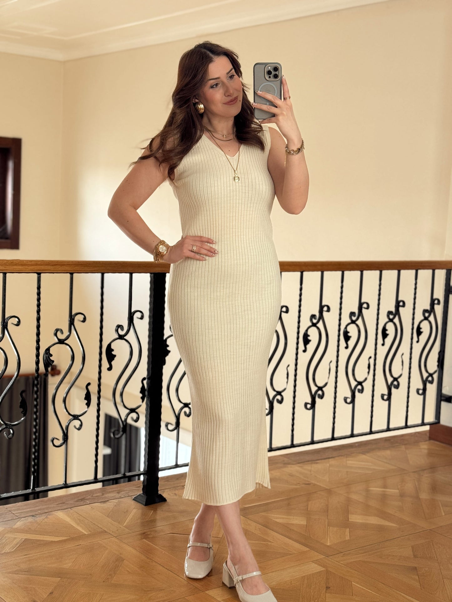 İki parça düz jileli takım-LATTE