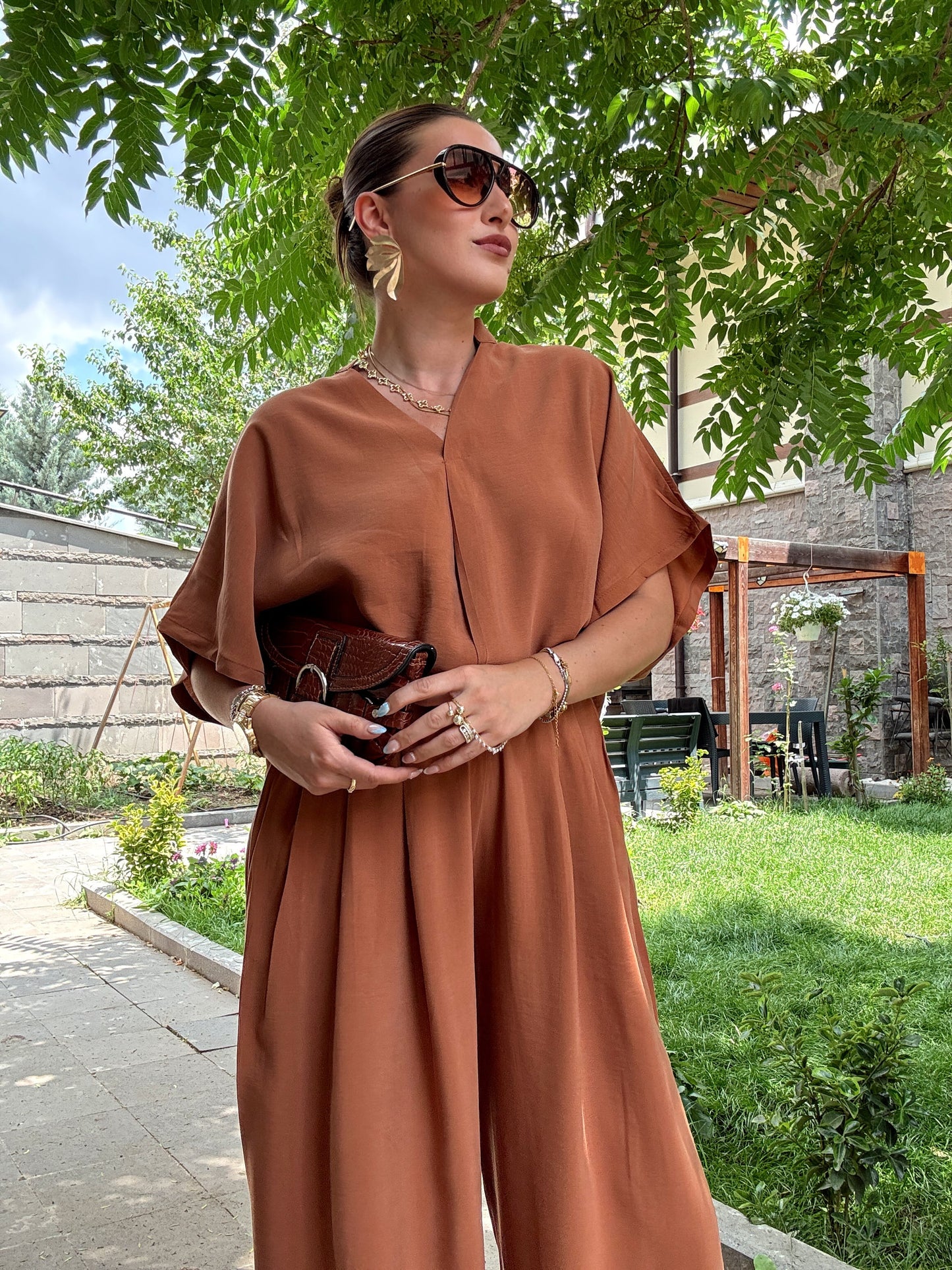Oversize tensel ikili takım TABA