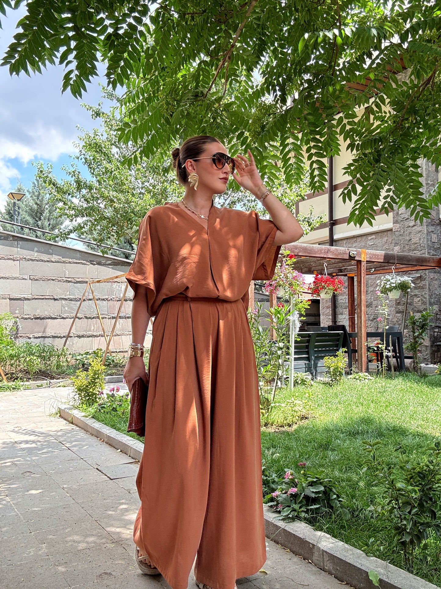 Oversize tensel ikili takım TABA