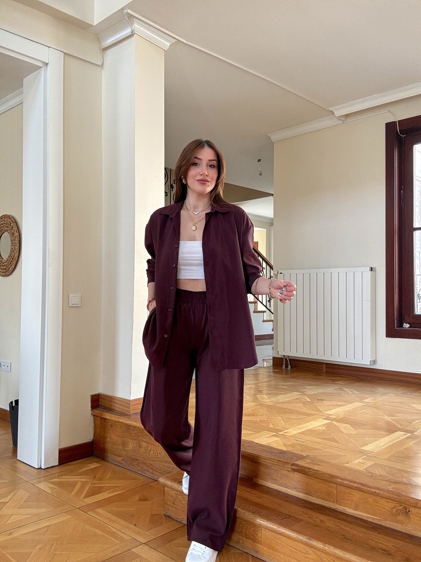 Parlak ikili takım Mürdüm