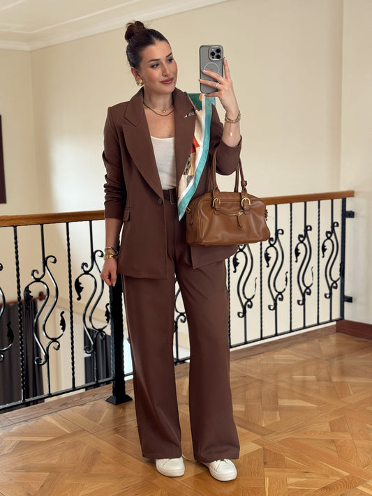 Georgia Takım-KAHVERENGİ